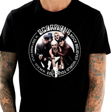 SCORPIONS WARSAW ROCKS FESTIVAL 2024 PGE NARODOWY TSHIRT KOSZULKA MĘSKA XXL