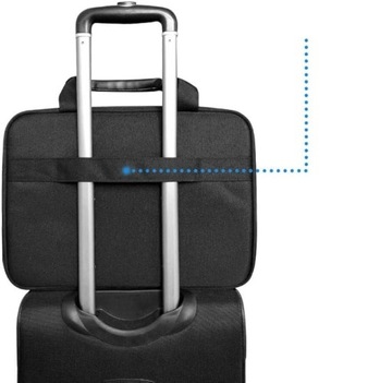 POJEMNA TORBA NA LAPTOPA DO 15,6 CALI WODOODPORNA Z KIESZENIAMI