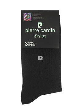 PIERRE CARDIN skarpety męskie GARNITUROWE długie 3-PAK - 39-42