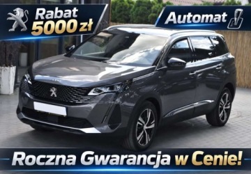 Peugeot 5008 II Crossover Facelifting 1.2 PureTech 130KM 2022 Peugeot 5008 Peugeot 5008 1.2 PureTech GT Pack SampS EAT8 1.2 Benzyna