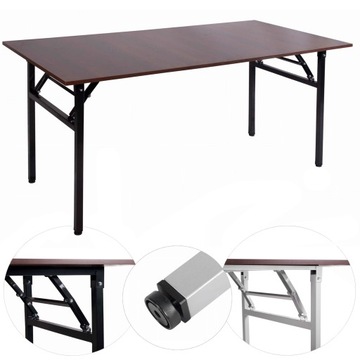 STÓŁ CATERINGOWY SKŁADANY OGRODOWY 160 Metal Płyta