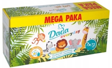 Chusteczki nawilżane Dada mega paka 1 x 7 szt