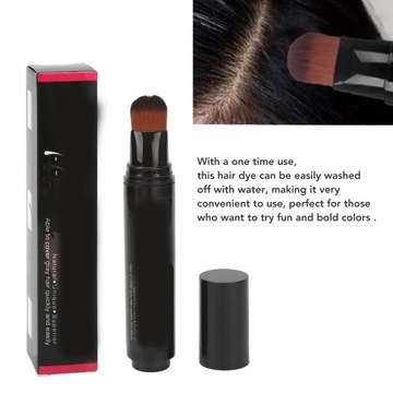 Ручка-краска для волос темно-коричневого цвета