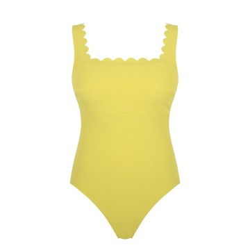 75I 34G Panache Swim Sunshine Honor strój kąpielowy jednoczęściowy żółty