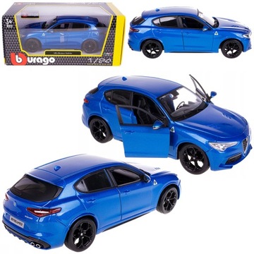 AUTO MODEL W SKALI 1:24 ALFA ROMEO STELVIO BBURAGO