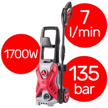 МАШИНА ДАВЛЕНИЯ Worcraft HC17-090 Насадка-копье, 135 бар, алюминиевый насос