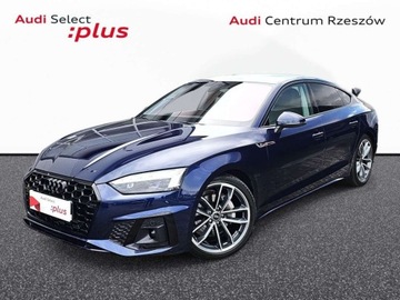 Audi A5 F5 Sportback Facelifting 2.0 40 TFSI 204KM 2024 Audi A5 Sportback wentylacja foteli, kamera 360, head up, BO, aktywny temp