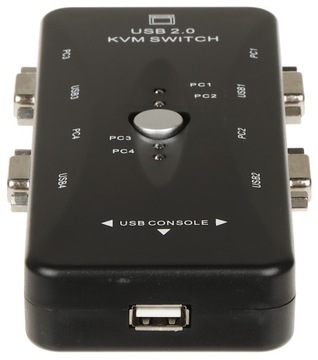 ПЕРЕКЛЮЧАТЕЛЬ VGA + USB VGA + USB-SW-4/1
