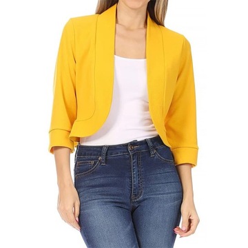 ELEGANCKIE BOLERKO ŻAKIECIK PRZYJĘCIE,5XL
