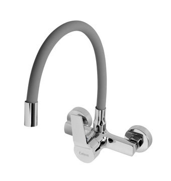 BATERIA KUCHENNA ŚCIENNA SZARA ELASTYCZNA ZLEWOZMYWAKOWA OBROTOWA ESTIVA