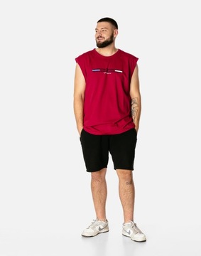 Koszulka Męska Bez Rękawów Bokserka Rambo Podkoszulek Tank Top 3020-6 r 7XL