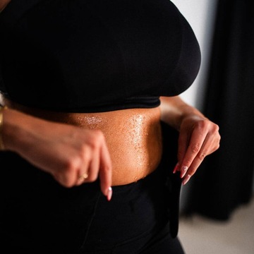 Неопреновый пояс для похудения 130 см, массивная SOLID VELCRO HMS