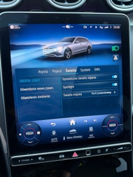 Mercedes Klasa C W206 2022 MERCEDES-BENZ C 200 4MATIC | AMG Premium | Polski Salon | FAKTURA VAT 23%, zdjęcie 37