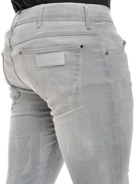 WRANGLER spodnie GREY low skinny BRYSON W29 L34