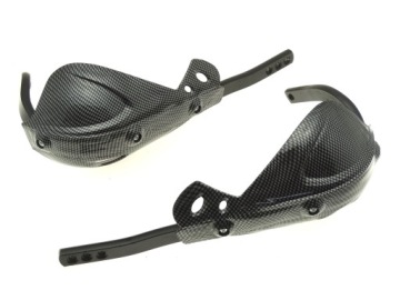 HANDBARY OSŁONY RĄK DŁONI CROSS ENDURO WZMACNIANE CARBON