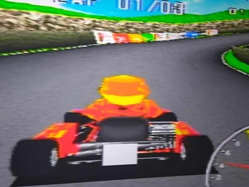 Игра Айртон Сенна Kart Duel 2 PSX 3XA ПРОЧИТАЙТЕ ОПИСАНИЕ!!!