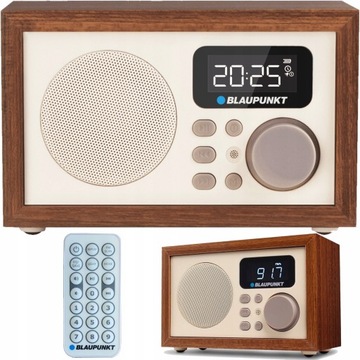 OUTLET - BLAUPUNKT Przenośne Radio Retro USB FM SD