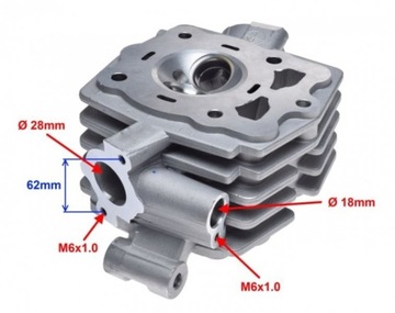 Квадроцикл Bashan 200 BS7 - Головка, цилиндр, поршень, распредвал, комплект