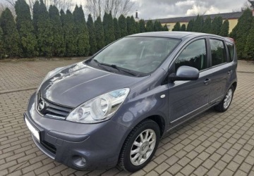 Nissan Note I Mikrovan Facelifting 1.4 88KM 2011 Nissan Note Nissan Note E11 Nissan NOTE 1.4 2011r KlimaHakAlu - Ladny stan