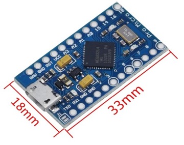 077 Arduino ProMicro Pro Micro клон ATMEGA32u4