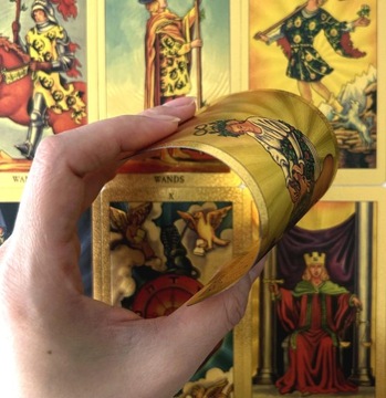 КАРТЫ ТАРО ЗОЛОТОЙ ФОЛЬГИ, ВОДОНЕПРОНИЦАЕМЫЕ КАРТЫ ТАРО, ЗОЛОТЫЕ КАРТЫ ТАРО