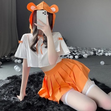 Sexy Naughty Schoolgirl Cosplay Costumes Women Jap