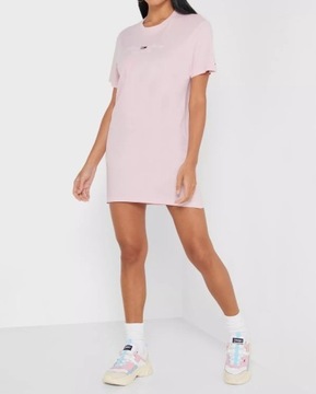 SUKIENKA TOMMY JEANS DW0DW10966 T0J TJW PASTEL TEE DRESS