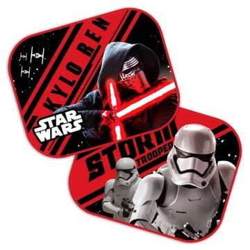 ZASŁONKI PRZECIWSŁONECZNE NA SZYBĘ OSŁONKI DO AUTA STAR WARS OSŁONA DZIECKA