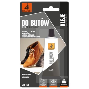 Klej do Butów Poliuretanowy 20 ml Tubka Dragon
