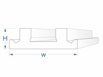 ELHARE Подвесной потолок Светодиодный галогенный карниз LH2A