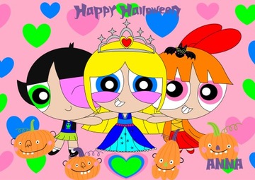 Puzzle bajkowe motywy Halloween + imię Gratis wzory 252el