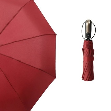 Porządny parasol parasolka automaty unisex składana włókno lekka pokrowiec