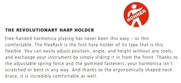 FlexRack Professional Hohner Держатель для губной гармошки