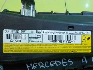 MERCEDES A W169 1.5 B 07R 5D AIRBAG ULOŽENÍ SEDADLA LEVÝ 603477001