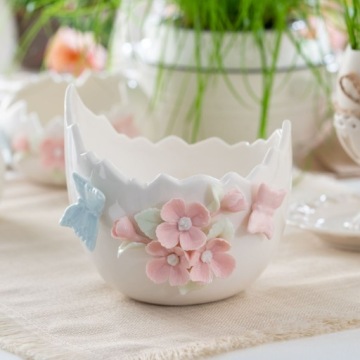 Яйцо декоративное 12 см LAURA VILLA ITALIA