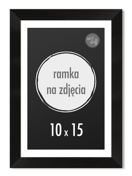 Ramka na zdjęcia 10x15 Ramka 10x15 A6 Ramki na zdjęcie 15x10 czarna ramy