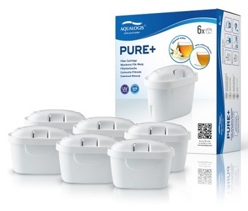 6 Wkład Filtr PURE+ Do Dzbanków BRITA DAFI