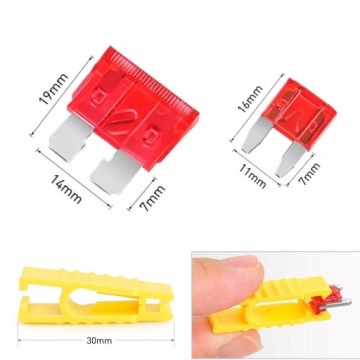 Набор автомобильных предохранителей mini maxi 242 в универсальной коробке.