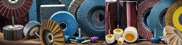 PFERD Koło polerskie tkanina 200mm polerowanie wstępne TW