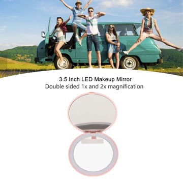 КОСМЕТИЧЕСКОЕ ЗЕРКАЛО СО СВЕТОДИОДНОЙ ПОДСВЕТКОЙ