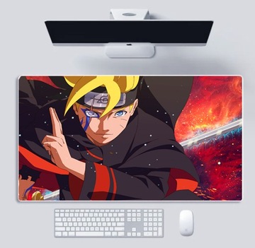 Podkładka Mata Nadruk Dla Gracza Anime Naruto Boruto Uzumaki 40 CM