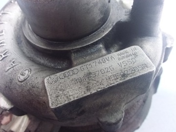 VW PASSAT B5 FL 1.9 TDI AWX ТУРБОКОМПРЕССОР 038145702G