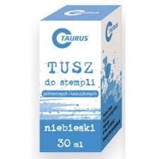 TUSZ DO STEMPLI 30ML NIEBIESKI 32-340002 TAURUS