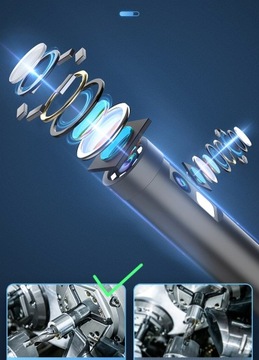 W300 Kamera INSPEKCYJNA DUO ENDOSKOP 3M 7LED