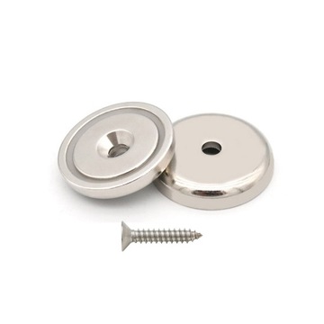 UCHWYT MAGNETYCZNY OBUDOWA STALOWA WKRĘT D16 mm