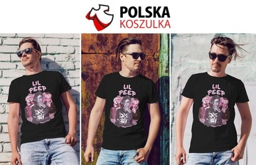 KOSZULKA T-SHIRT LIL PEEP L JAKOŚĆ