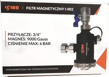 МАГНИТНЫЙ ФИЛЬТР-СЕПАРАТОР ГАЗООТДЕЛИТЕЛЯ 3/4''