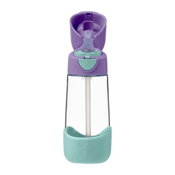 BUTELKA TRITANOWA ZE SŁOMKĄ BBOX LILAC POP SOLIDNA