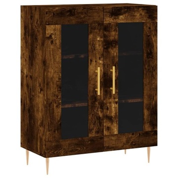 Kredens VidaXL odcienie brązu 34 x 69,5 x 90 cm