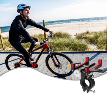 ДЕРЖАТЕЛЬ ДЛЯ ВЕЛОСИПЕДНОГО ТЕЛЕФОНА НА РУЛЕ АЛЮМИНИЕВЫЙ GEAROX GXR-1